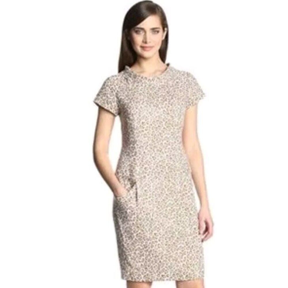 Pendleton Cream and Brown leopard print ADress